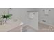Clean and bright bathroom with modern fixtures and stone countertop sink at 117 N Central Ave, Belmont, NC 28012