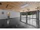 Spacious garage with high ceilings, bright lighting, and sealed floor at 117 N Central Ave, Belmont, NC 28012