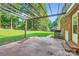 Large backyard with covered patio perfect for outdoor relaxation at 1506 Union New Hope Rd, Gastonia, NC 28056