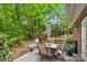 Back deck featuring an outdoor dining area with green views at 23 Tanglewood Rd, Clover, SC 29710