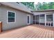 Expansive deck leading to a screened in porch for outdoor relaxation and entertainment at 25056 Timberlake Dr, Fort Mill, SC 29708
