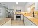 Contemporary kitchen featuring stainless steel appliances and white cabinetry at 3092 Hitching Post Ln, Rock Hill, SC 29732