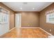 Sun room with tiled floor, neutral paint, and lots of natural light coming in through windows at 322 Cottonwood Park Dr, Charlotte, NC 28214