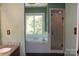 Bright bathroom with soaking tub, shower, and granite vanity at 3664 Gaston Day School Rd, Gastonia, NC 28056