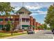 Lake Park Town Center with storefronts and street parking at 3905 Brittany Ct, Indian Trail, NC 28079