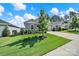 A beautifully landscaped front yard enhances the curb appeal of this inviting home at 4420 Bright Rd, Charlotte, NC 28214
