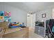 View of a bedroom showing boxes of personal items at 4921 Sierra Dr, Maiden, NC 28650