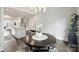 A modern dining area provides adjacent access to the kitchen at 622 Mattie Rose Ln, Charlotte, NC 28204