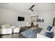 A living room with comfortable seating provides adjacent access to the kitchen at 622 Mattie Rose Ln, Charlotte, NC 28204
