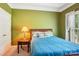A cozy bedroom with carpet, natural light and neutral walls at 7612 Maple Bluff Ln, Concord, NC 28025