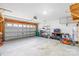 Spacious two-car garage with concrete floors at 8614 Westhope St, Charlotte, NC 28216