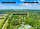 Aerial view showing easy access to I-77 and proximity to the Northcross Shopping Center from this neighborhood at 9514 Hayenridge Ct, Huntersville, NC 28078