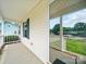Inviting front porch featuring brick accents and white railings offering outdoor charm at 1015 Rhode Island Ave, Kannapolis, NC 28083