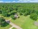 A birds eye view of land parcel, showcasing home and surrounding treeline at 1145 Craigbrow Cir, Chester, SC 29706