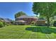 Expansive backyard featuring a lush lawn and mature trees at 159 Carsons Pl, Mooresville, NC 28117