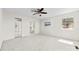 Expansive primary bedroom features neutral carpet, ceiling fan, and ample room at 1670 Robins Nest Ct # D, Gastonia, NC 28054