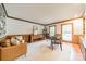 Spacious office featuring wood trim and an attached sitting area at 2332 Hemby Pl, Charlotte, NC 28270