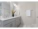 Bathroom with double sinks, sleek fixtures, and plenty of storage at 2600 Mason Cir # A, Charlotte, NC 28205
