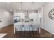 Modern kitchen featuring a large island with seating and stainless steel appliances at 2600 Mason Cir # A, Charlotte, NC 28205