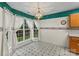 Inviting breakfast nook with natural light and views of the backyard at 3114 Pine Pointe St, Matthews, NC 28104