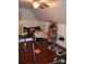 Finished attic that is flexible for use as a bedroom or flex space with built-in shelves at 3136 Blueberry Dr, Monroe, NC 28110