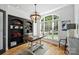 Charming home office with built-in shelving and plenty of natural light at 3284 Millstone Creek Rd, Lancaster, SC 29720