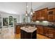 Well-designed kitchen with a center island and breakfast nook at 3284 Millstone Creek Rd, Lancaster, SC 29720