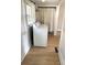 Laundry room featuring a washer and dryer and a view of the closet at 339 Mayflower Ave, Cramerton, NC 28032