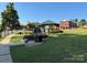 Centennial Center park featuring lush green grass, a gazebo and benches to enjoy the outdoors at 339 Mayflower Ave, Cramerton, NC 28032