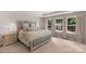The luxurious main bedroom offers ample natural light and comfortable furniture at 3701 Methodist Church Ln, Waxhaw, NC 28173