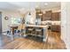 Stylish kitchen featuring granite countertops, stainless steel appliances, and breakfast bar at 385 Willow Tree Dr, Rock Hill, SC 29732