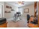 Spacious home office with multiple desks, computer setup, and natural light at 385 Willow Tree Dr, Rock Hill, SC 29732