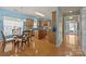Eat in kitchen featuring custom wood cabinets, stainless steel appliances, and a breakfast nook at 5238 Prosperity View Dr, Charlotte, NC 28269