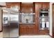 Custom wood cabinets, granite counters, and stainless appliances at 5563 Grace Chapel Rd, Hickory, NC 28601