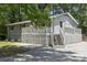 Exterior view of the house with a wooden deck and front entrance at 613 Davis St, Lancaster, SC 29720