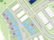Detailed community map showing street names and the location of properties within the neighborhood at 7213 Westrow Ave, Charlotte, NC 28278