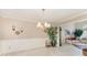 Bright and spacious dining room featuring traditional decor, neutral walls, and ample space at 8701 Appaloosa Way Ln, Charlotte, NC 28216