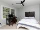 Bedroom featuring a work station and an industrial-style headboard at 1587 Summit View Dr, Rock Hill, SC 29732