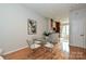 Cozy dining area featuring hardwood floors and modern decor at 333 W 7Th St, Charlotte, NC 28202