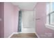 Stylish bathroom with pristine white tiled shower and complementary hardware at 3433 Spinner Ct, Sherrills Ford, NC 28673