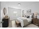 Comfortable bedroom with a neutral color scheme, ample natural light, and wooden furniture at 3433 Spinner Ct, Sherrills Ford, NC 28673