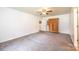 Bedroom features neutral carpet and a wooden wardrobe at 4010 Carlton Dr, Claremont, NC 28610
