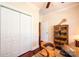 Office features hardwood floors and a hutch bookcase cabinet at 4010 Carlton Dr, Claremont, NC 28610