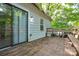 Charming wooden deck, great for entertaining and relaxing, featuring a sliding glass door access at 636 Forest Nw St, Concord, NC 28025