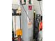 Hot water heater and other equipment in garage storage area at 11511 Wilson Mill Ln, Pineville, NC 28134