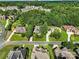 Charming neighborhood with mature trees surrounding well-maintained homes and lawns at 121 Canterbury Xing, Fort Mill, SC 29708