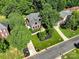 Beautiful aerial view of a well-manicured home surrounded by mature trees at 121 Canterbury Xing, Fort Mill, SC 29708
