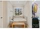 Relaxing bathtub nook with bench and view at 121 Canterbury Xing, Fort Mill, SC 29708