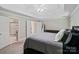 Main bedroom featuring carpet, trey ceiling and ensuite bathroom at 121 Canterbury Xing, Fort Mill, SC 29708