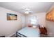 Comfortable bedroom with a ceiling fan, accent lighting, and a cozy bed, creating a relaxing atmosphere at 1288 Shenandoah Cir, Rock Hill, SC 29730